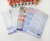 The manufacturer exports high-quality 430 white center checkered handkerchiefs for men's handkerchiefs Application Scenario